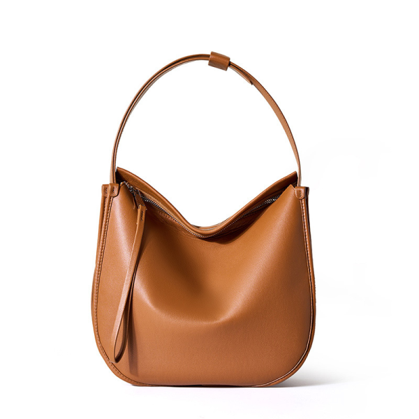 OEM/ODM casual trendy  genuine Leather bag  shoulder bags manufacturer