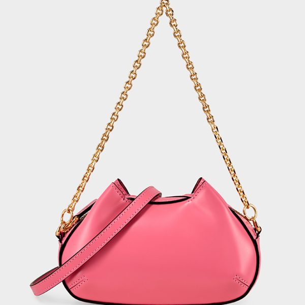 Lady&#8217;s Clutch Bag Fashion Metal Chain with Leather OEM Custom Style Shoulder Bag
