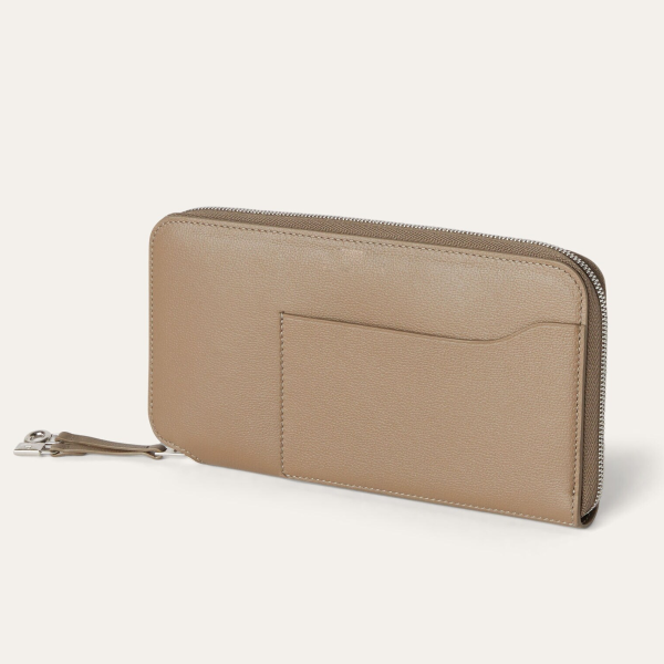 Custom full zipper wallet